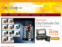 Tablet Screenshot of clayshop.eu